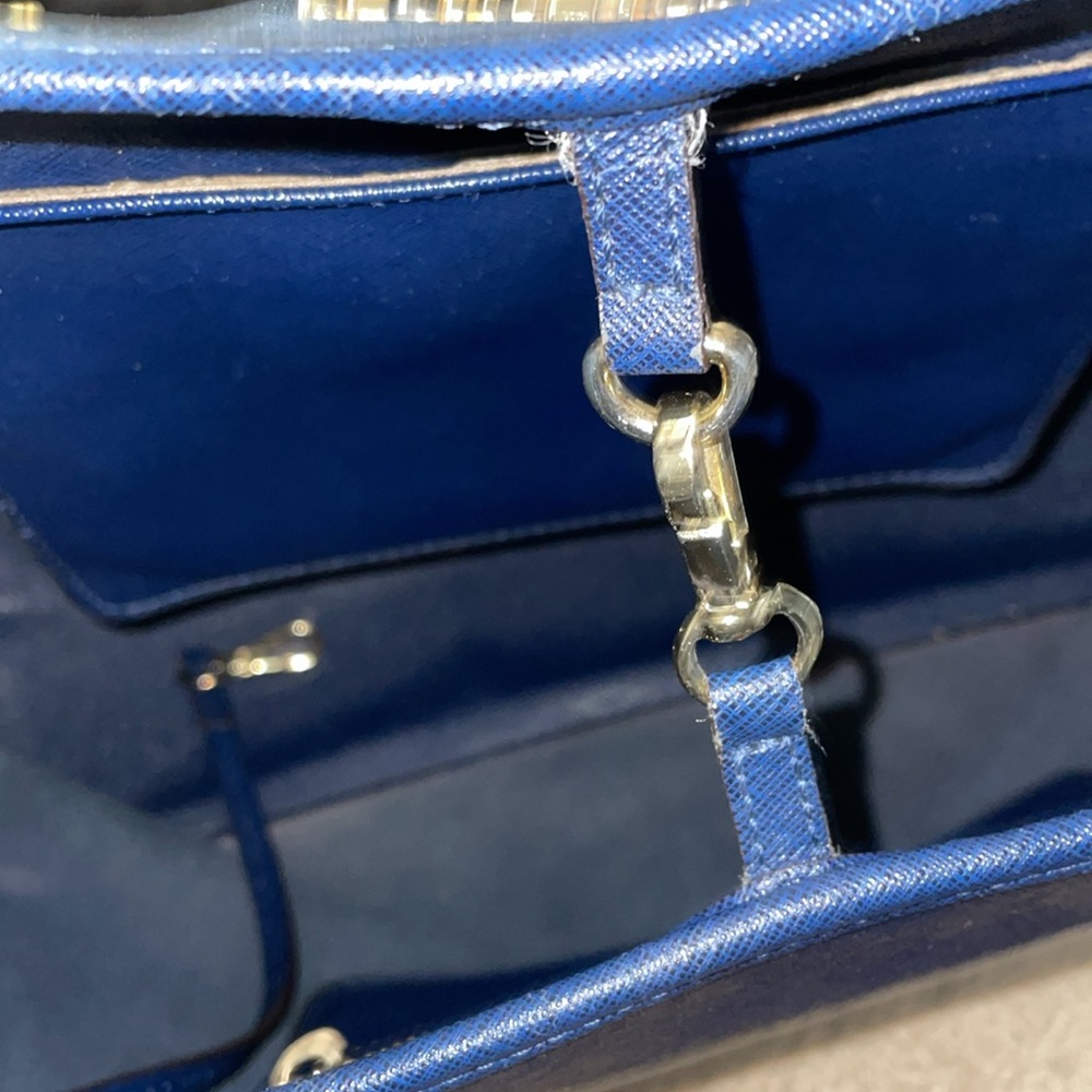 Large Dark Blue Mk Tote - image 8